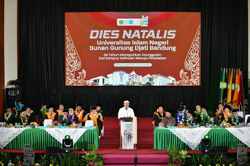 KDM Tekankan Nilai Rasa dalam Peradaban Sunda di Dies Natalis ke-58 UIN Bandung